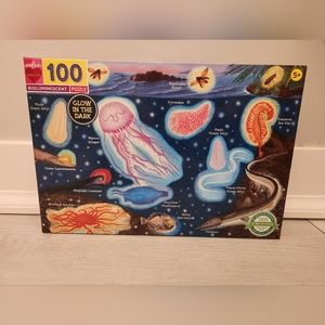 Eeboo 100 piece Puzzle "Bioluminescent" new in box